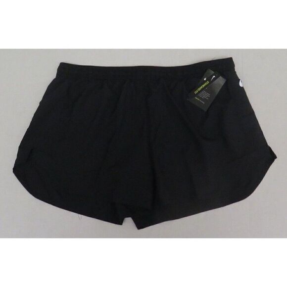 Nike CZ9584 010 Women's Sz 2XL Black Tempo Luxe Flex Fit 3" Running Shorts - Picture 2 of 8